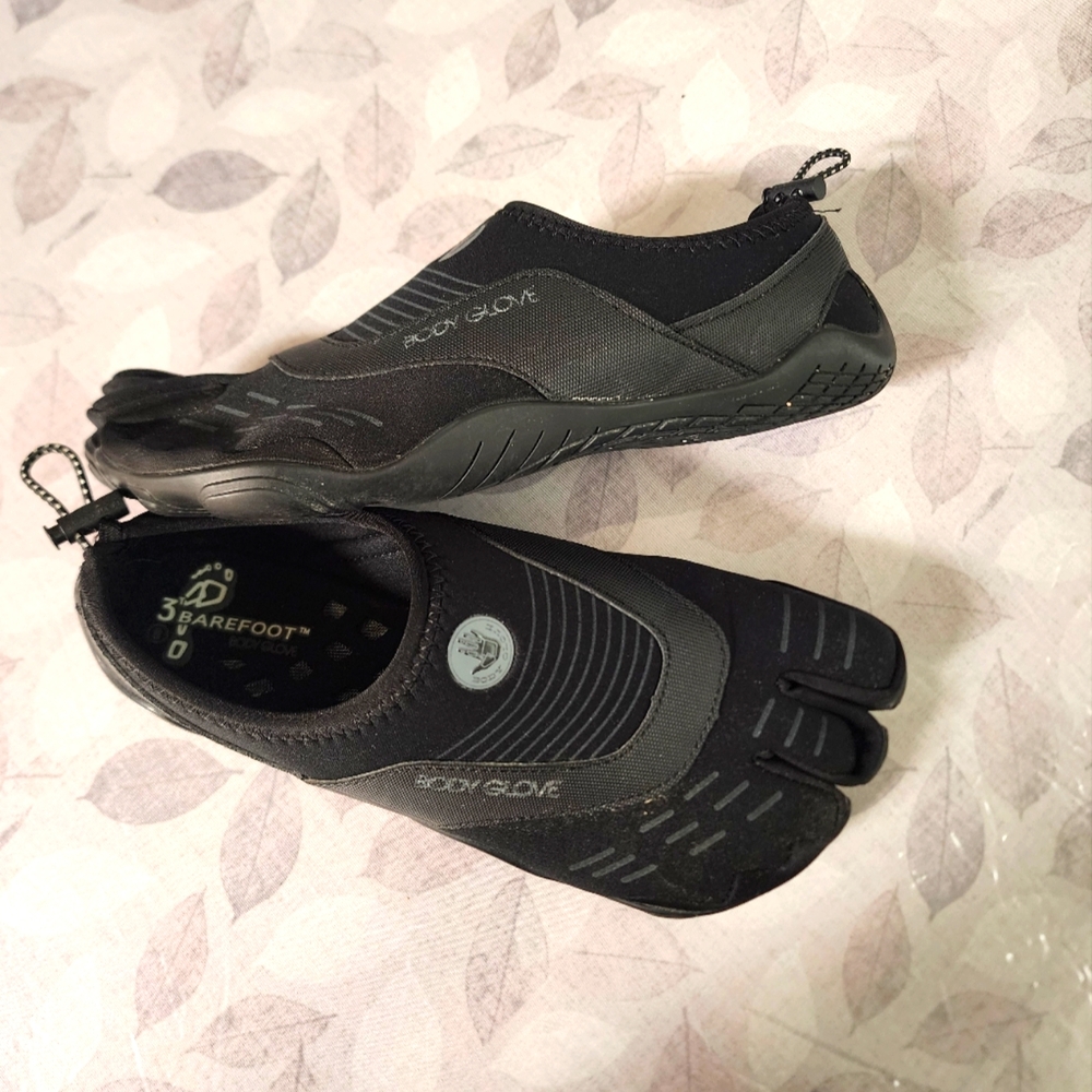 Barefoot Body Glove Black Water Shoes Size 8 Women's/Men's 6